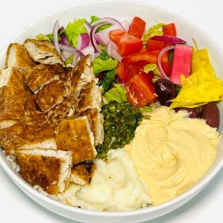 Chicken Cream Chop Bowl