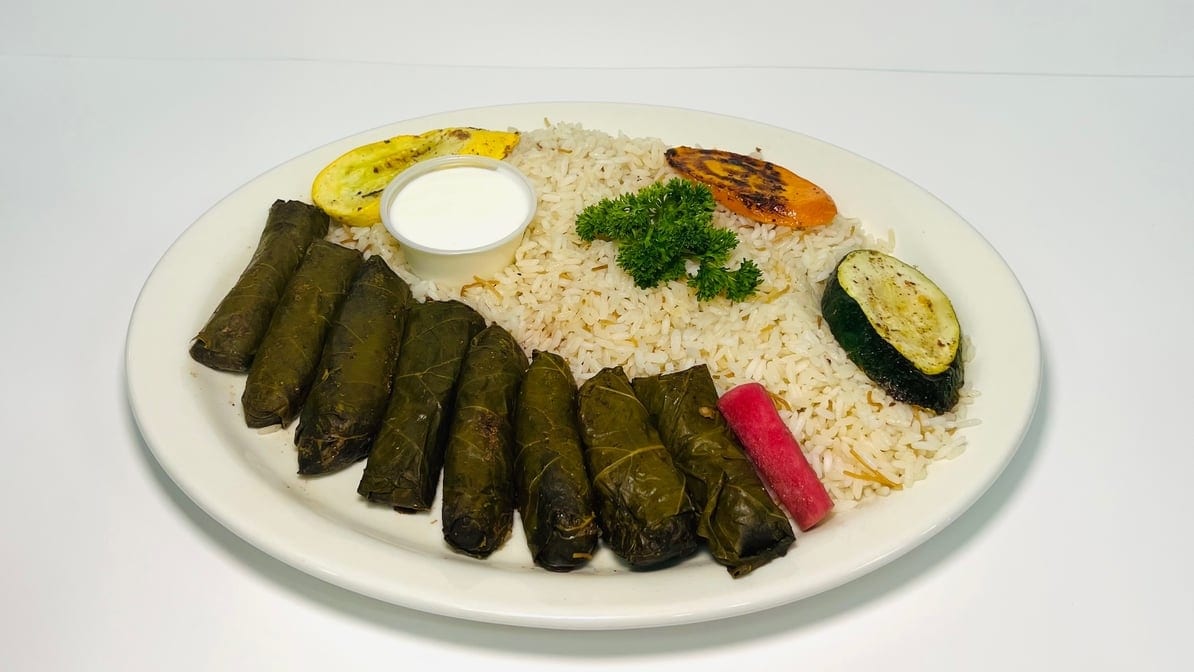 Lamb Grape Leaves.