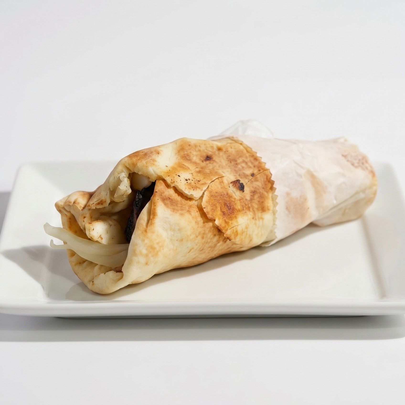 Beef Kafta Sandwich.