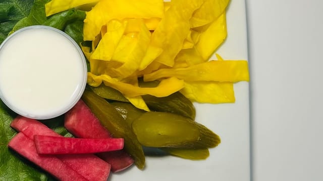 Pickles/Turnips.