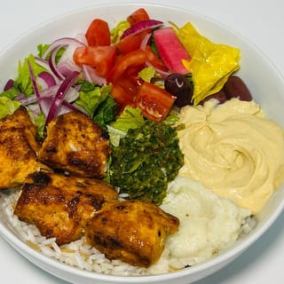 Chicken Kabob Bowl