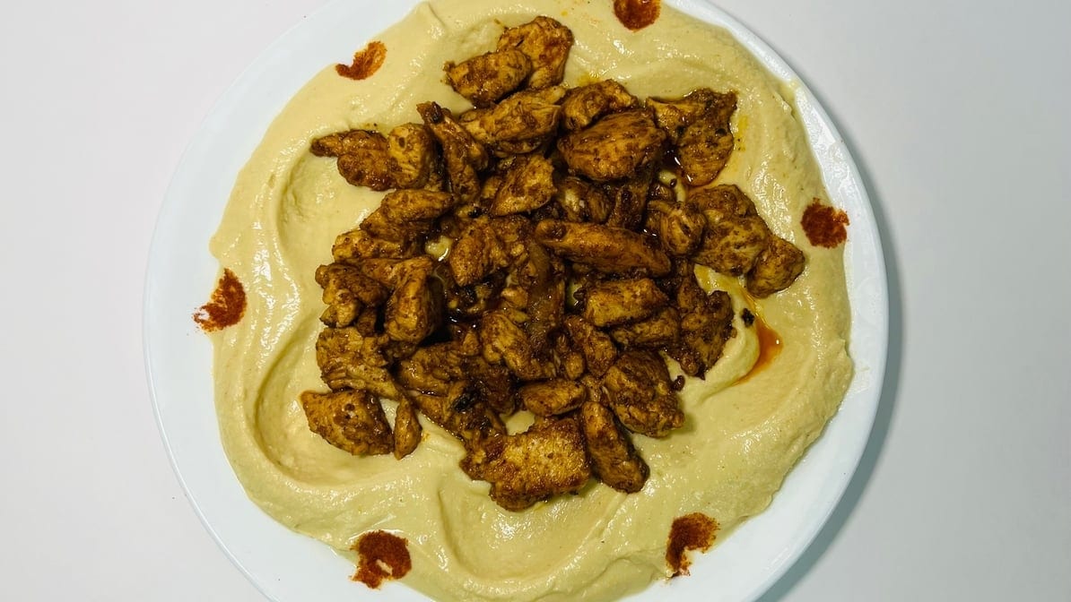 Hummus Topped.