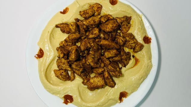Hummus Topped.