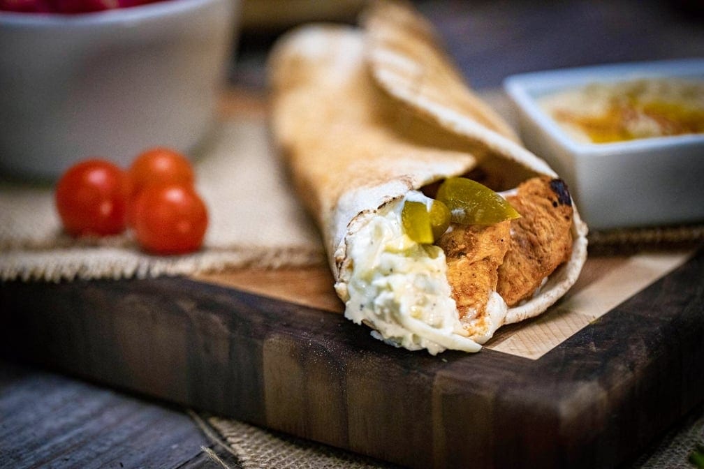 Shish Tawook Sandwich.